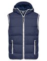 Heren Bodywarmer Daiber JN1076 Navy-Wit